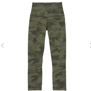 Lululemon Align High-Rise Crop CAMO